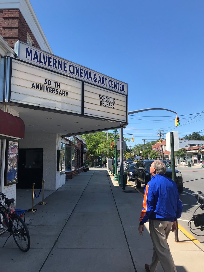 Hockey Legend Ed Westfall at Malverne Cinema Herald Community